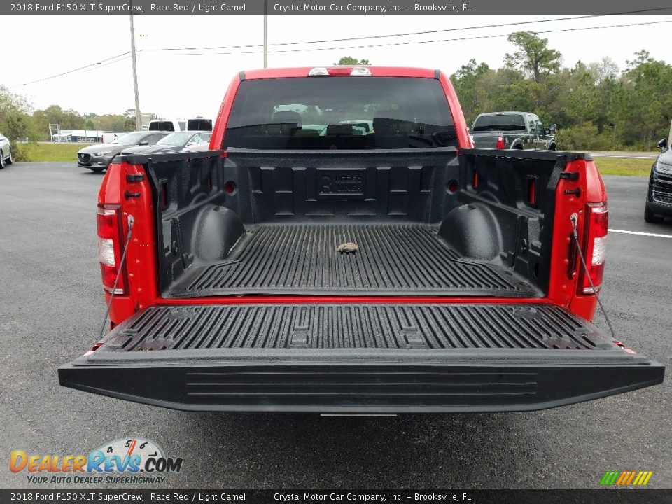 2018 Ford F150 XLT SuperCrew Race Red / Light Camel Photo #19