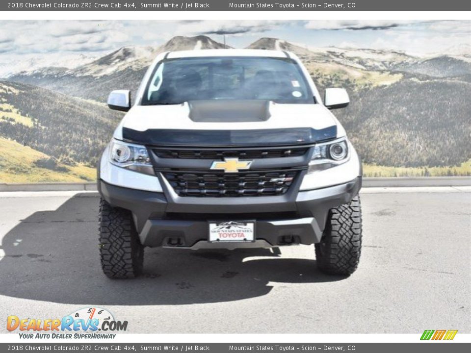 2018 Chevrolet Colorado ZR2 Crew Cab 4x4 Summit White / Jet Black Photo #4