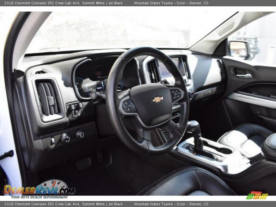 2018 Chevrolet Colorado ZR2 Crew Cab 4x4 Summit White / Jet Black Photo #10