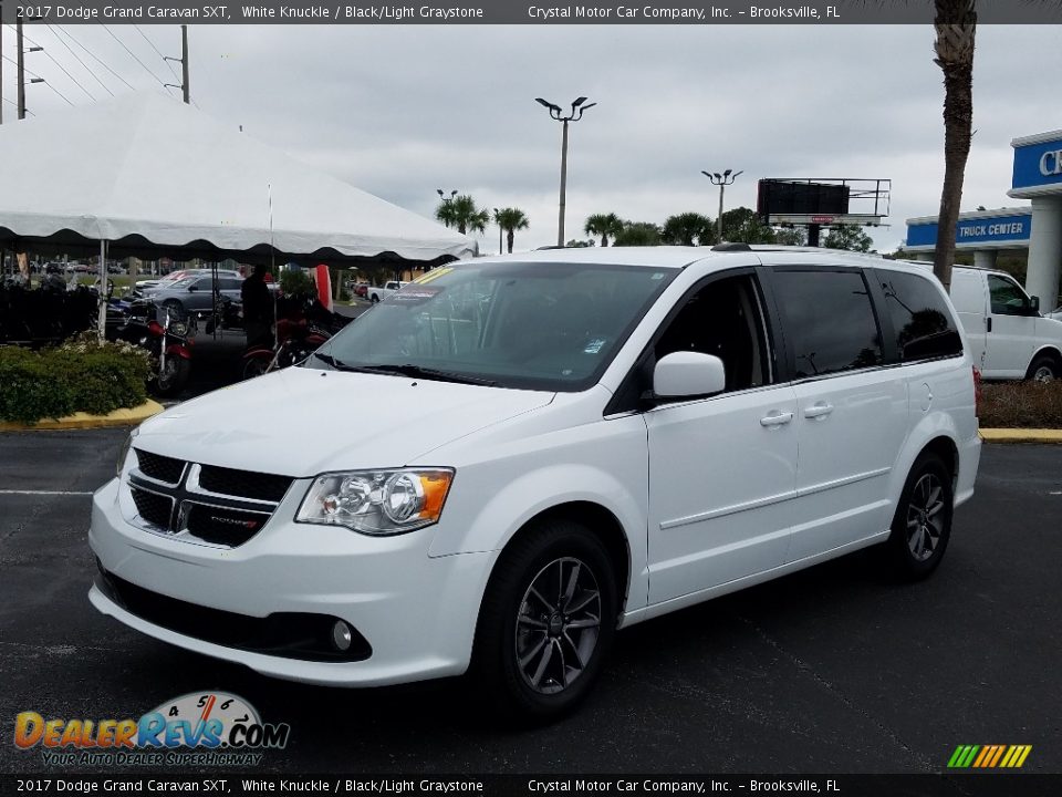 2017 Dodge Grand Caravan SXT White Knuckle / Black/Light Graystone Photo #1