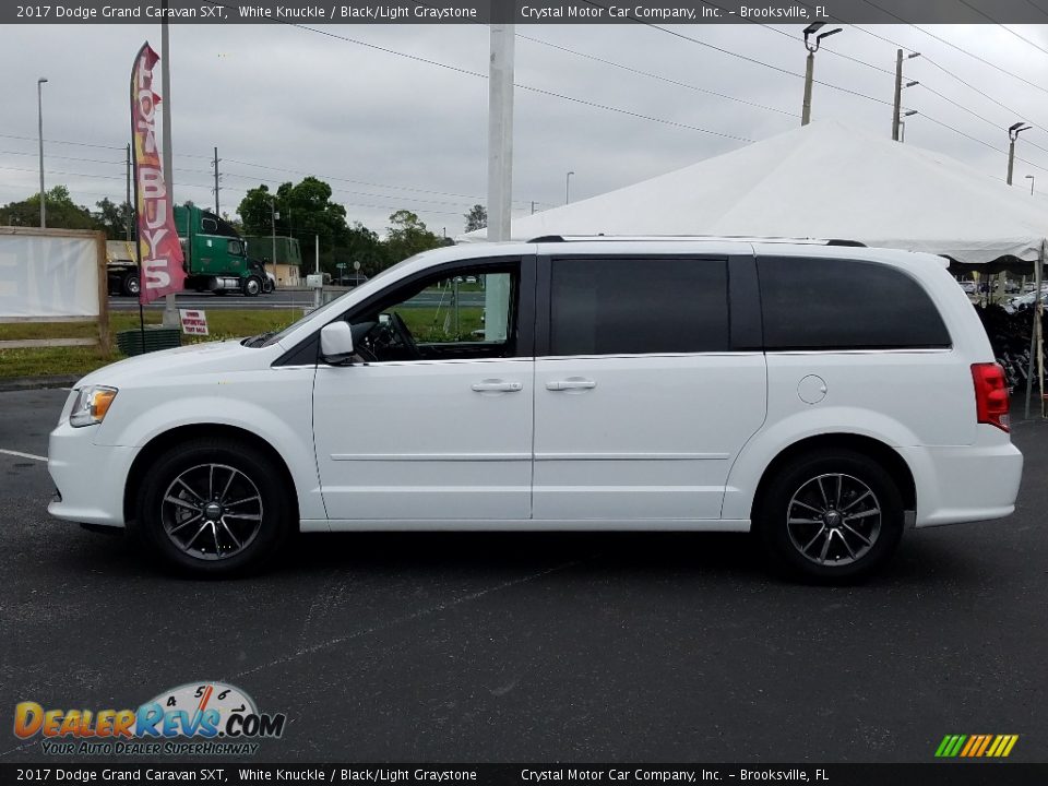 2017 Dodge Grand Caravan SXT White Knuckle / Black/Light Graystone Photo #2