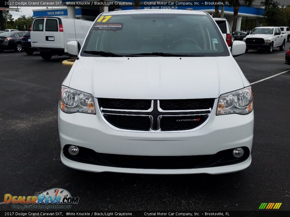2017 Dodge Grand Caravan SXT White Knuckle / Black/Light Graystone Photo #8