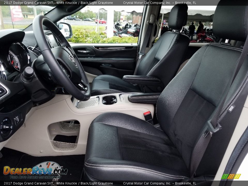 2017 Dodge Grand Caravan SXT White Knuckle / Black/Light Graystone Photo #9