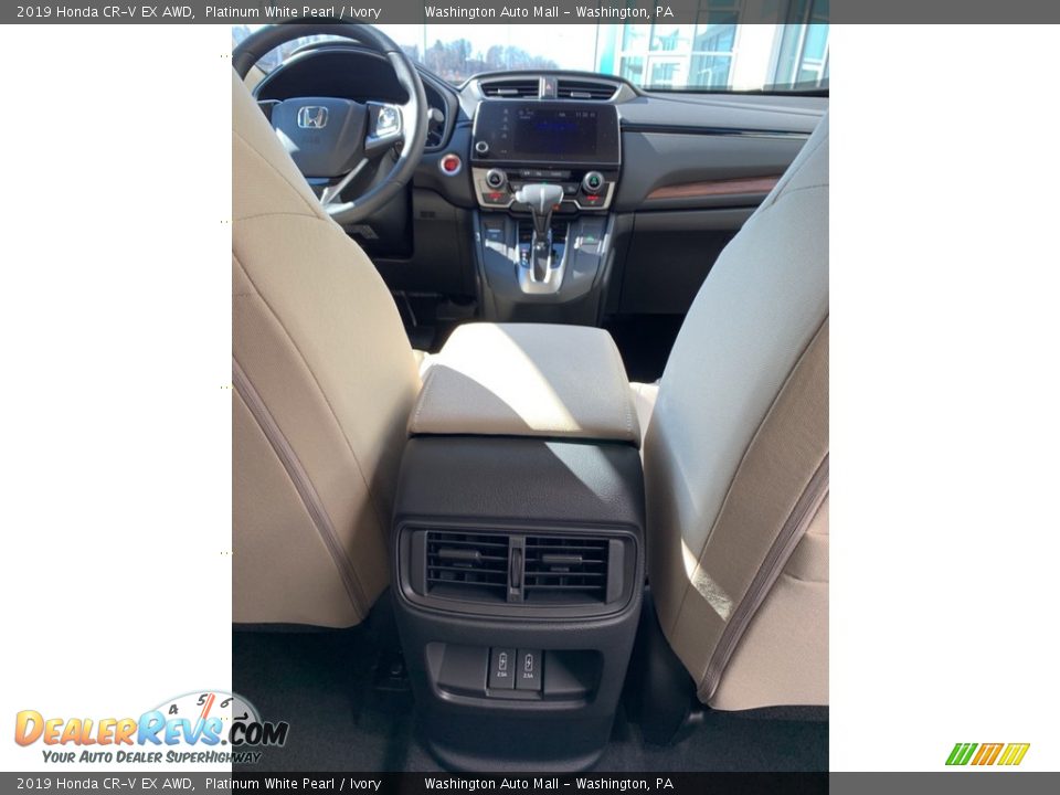 2019 Honda CR-V EX AWD Platinum White Pearl / Ivory Photo #26