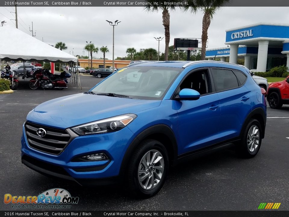 2016 Hyundai Tucson SE Caribbean Blue / Black Photo #1