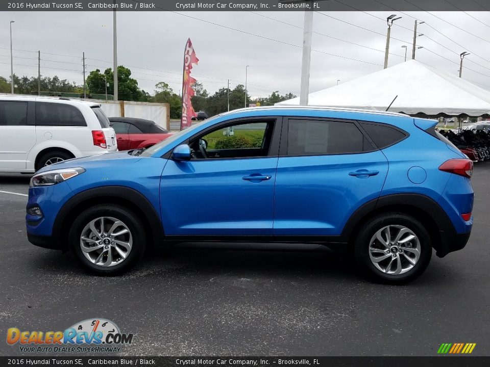 2016 Hyundai Tucson SE Caribbean Blue / Black Photo #2