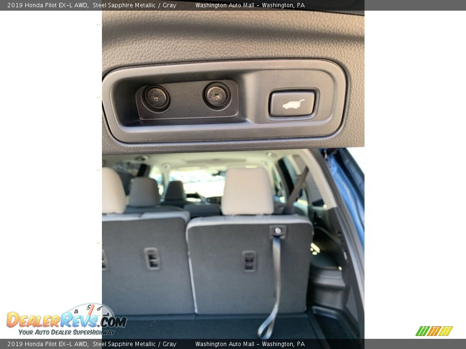 2019 Honda Pilot EX-L AWD Steel Sapphire Metallic / Gray Photo #24