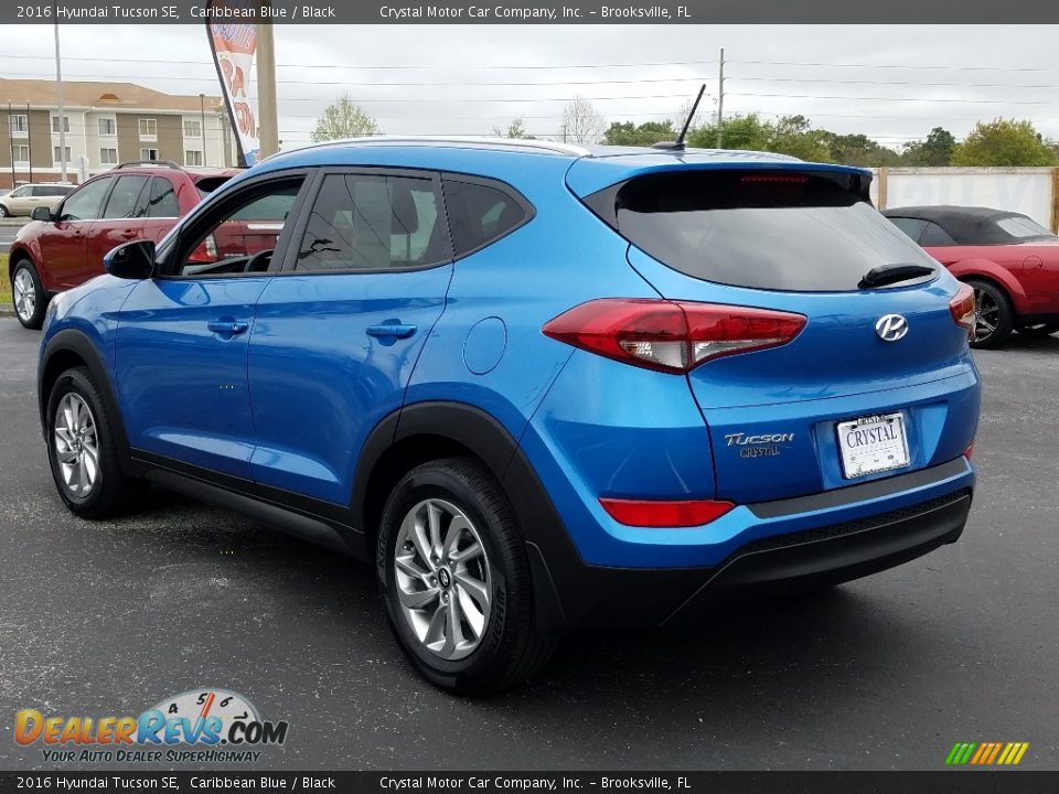 2016 Hyundai Tucson SE Caribbean Blue / Black Photo #3