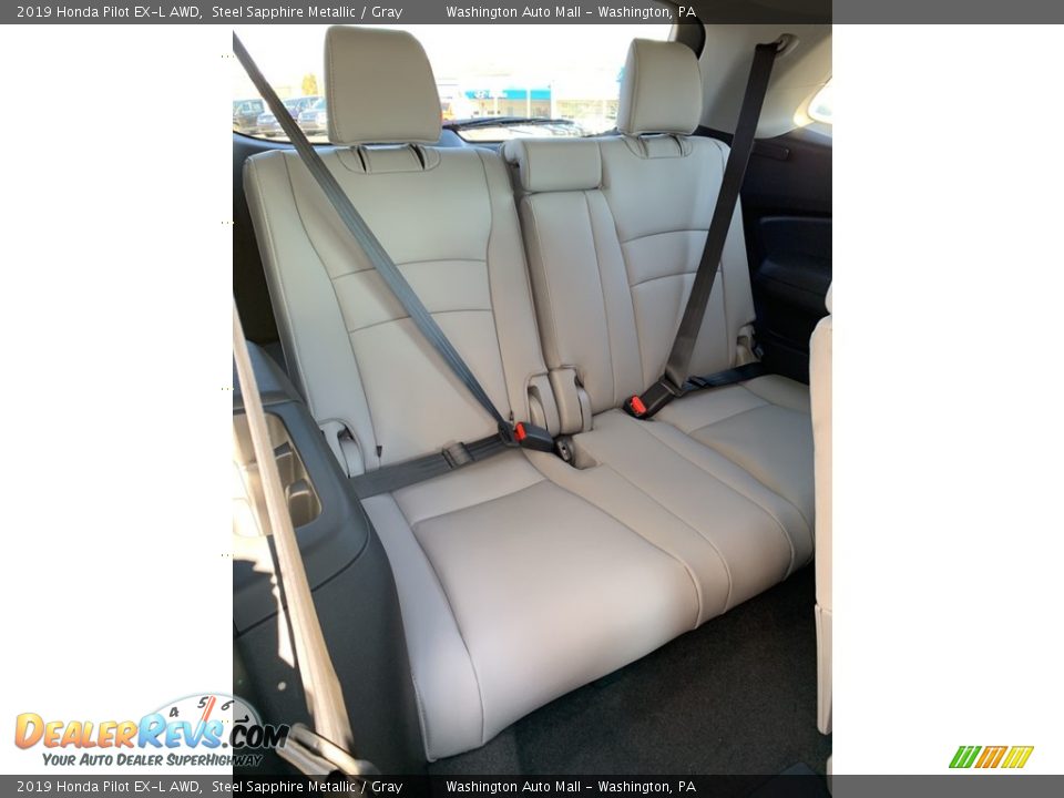 2019 Honda Pilot EX-L AWD Steel Sapphire Metallic / Gray Photo #29