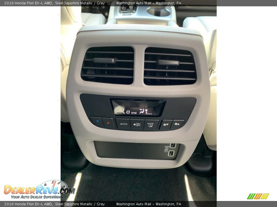 2019 Honda Pilot EX-L AWD Steel Sapphire Metallic / Gray Photo #32