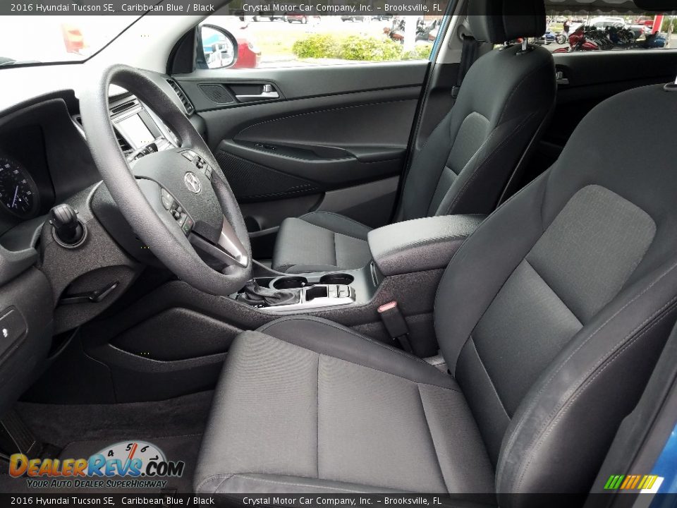 2016 Hyundai Tucson SE Caribbean Blue / Black Photo #9