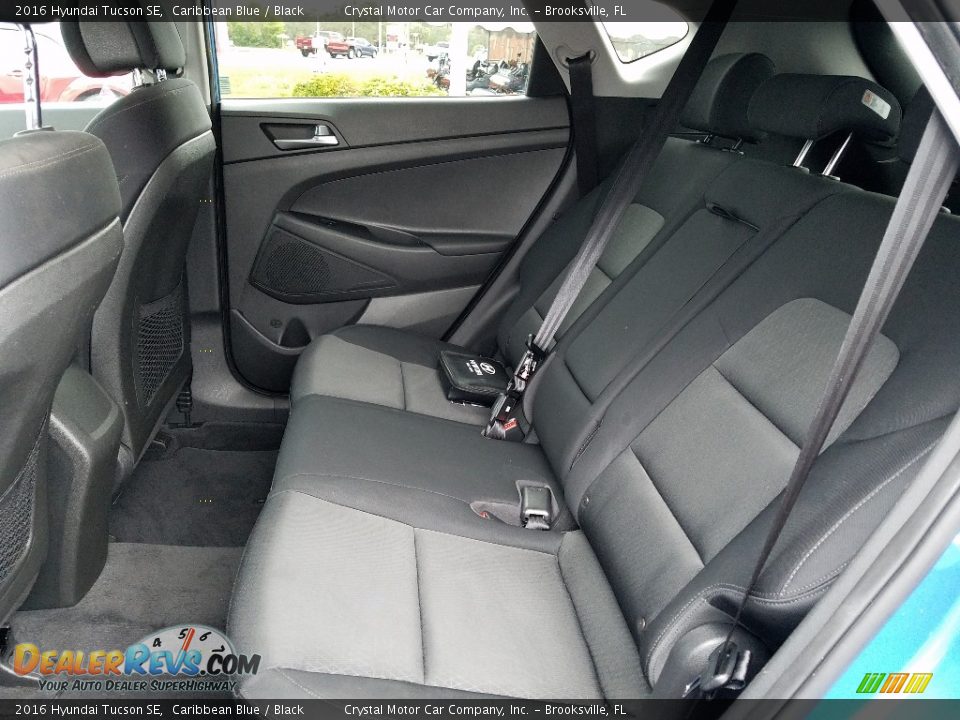 2016 Hyundai Tucson SE Caribbean Blue / Black Photo #10