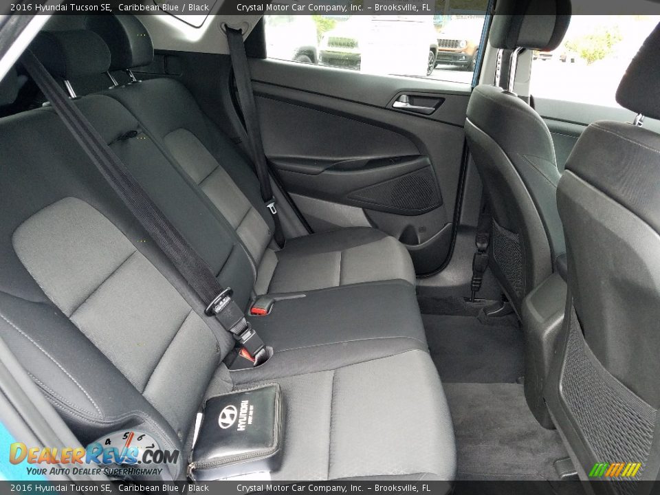 2016 Hyundai Tucson SE Caribbean Blue / Black Photo #11