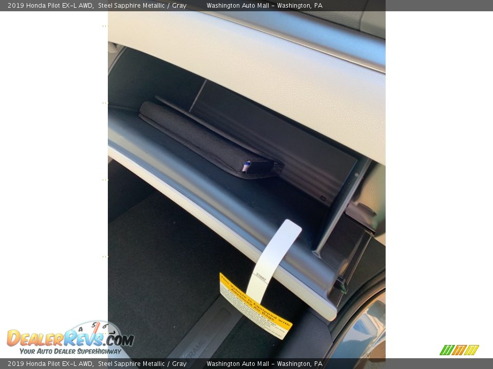 2019 Honda Pilot EX-L AWD Steel Sapphire Metallic / Gray Photo #36