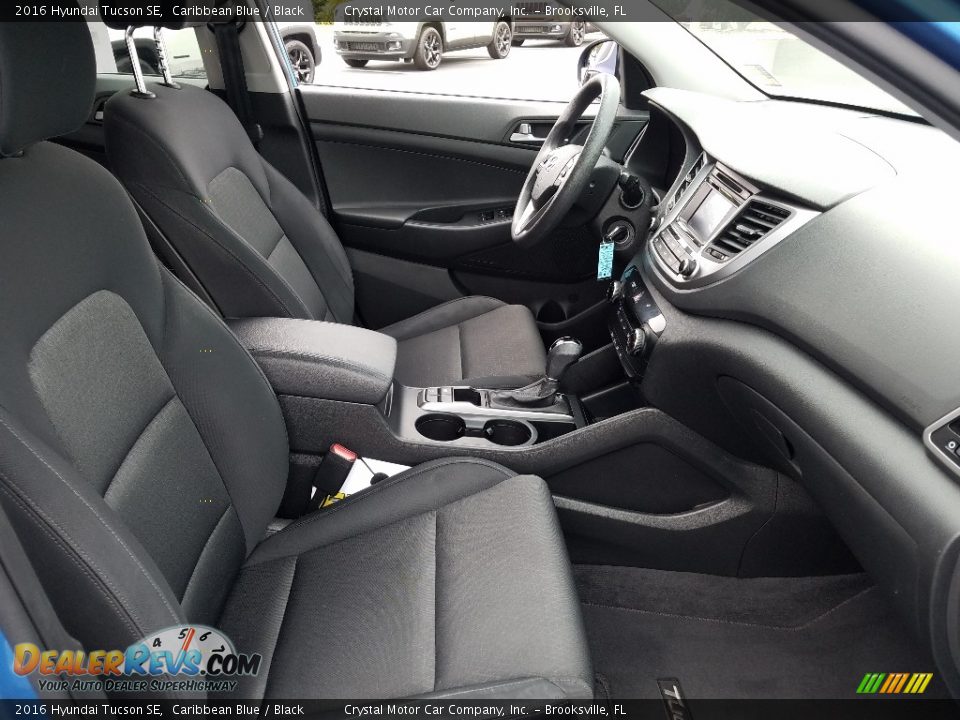2016 Hyundai Tucson SE Caribbean Blue / Black Photo #12