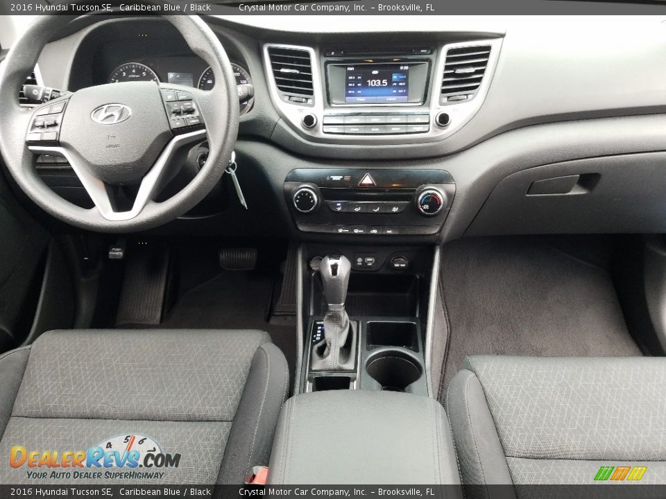 2016 Hyundai Tucson SE Caribbean Blue / Black Photo #13