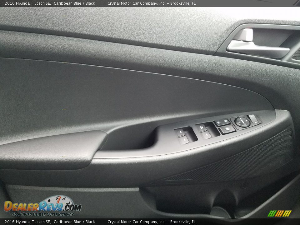 2016 Hyundai Tucson SE Caribbean Blue / Black Photo #17
