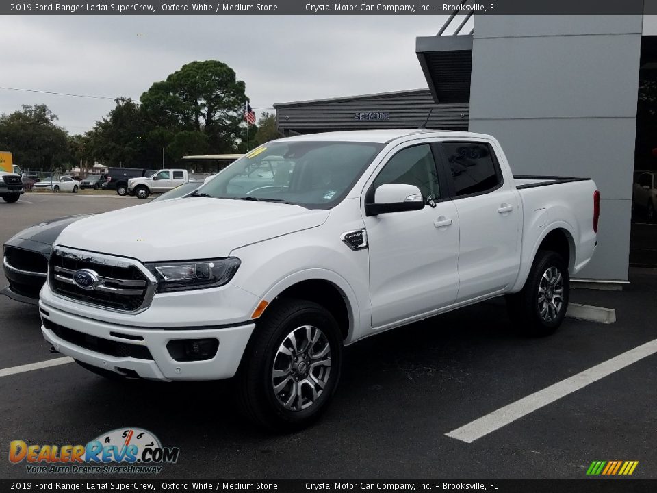 Front 3/4 View of 2019 Ford Ranger Lariat SuperCrew Photo #1