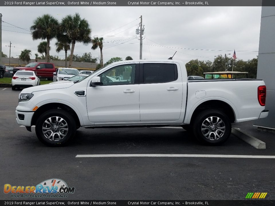 Oxford White 2019 Ford Ranger Lariat SuperCrew Photo #2