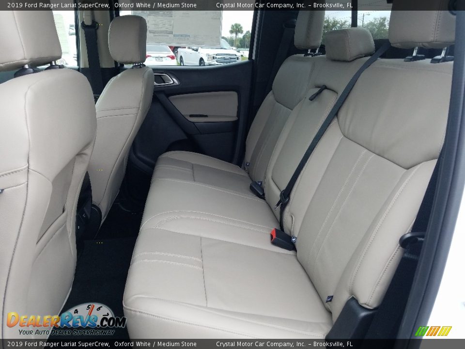 Rear Seat of 2019 Ford Ranger Lariat SuperCrew Photo #10