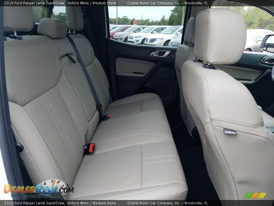 Rear Seat of 2019 Ford Ranger Lariat SuperCrew Photo #11