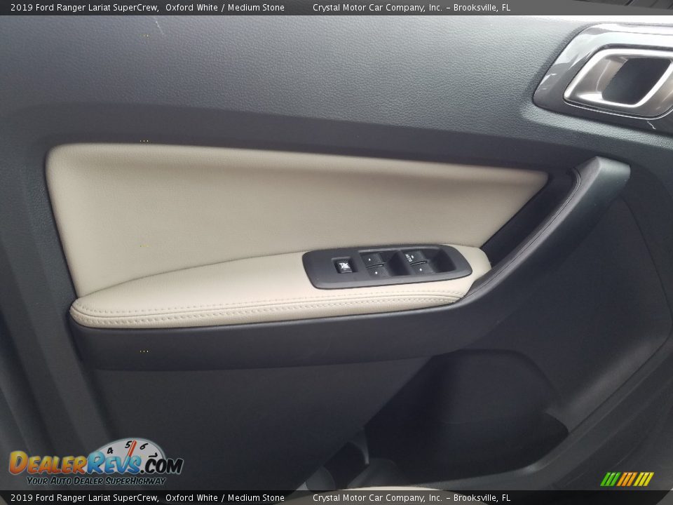 2019 Ford Ranger Lariat SuperCrew Oxford White / Medium Stone Photo #17