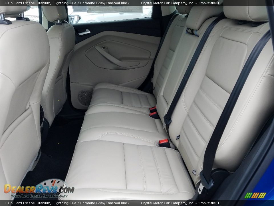 Rear Seat of 2019 Ford Escape Titanium Photo #10
