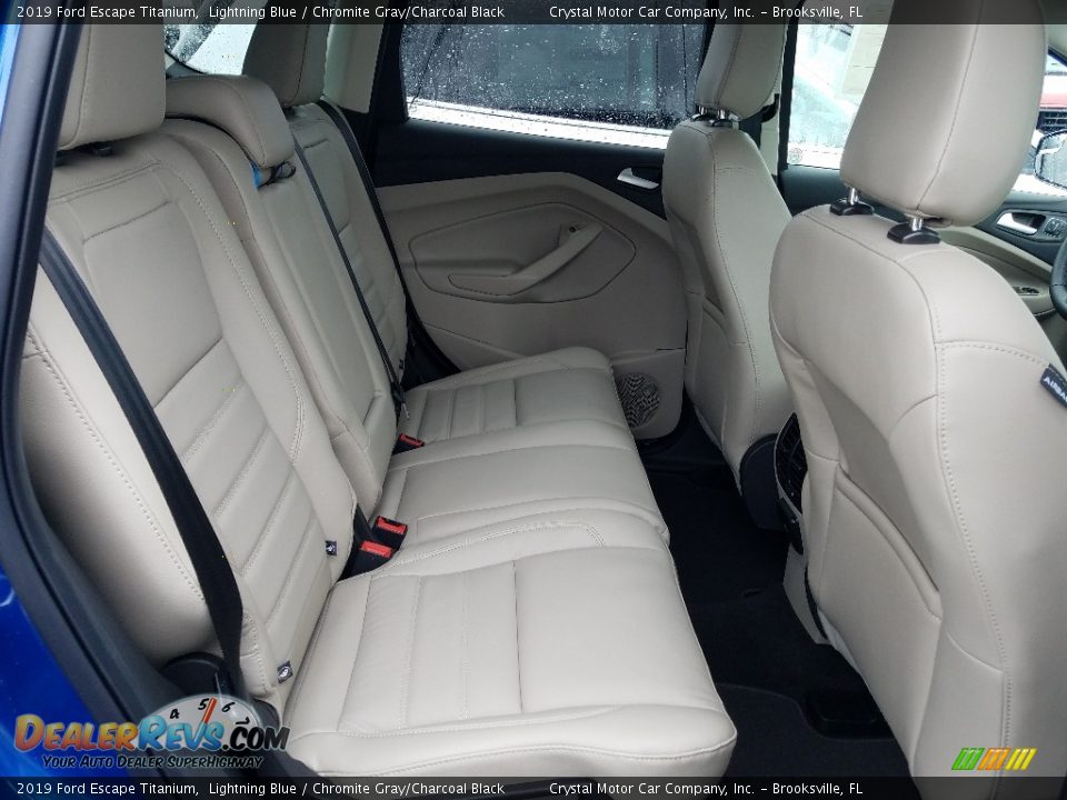 Rear Seat of 2019 Ford Escape Titanium Photo #11