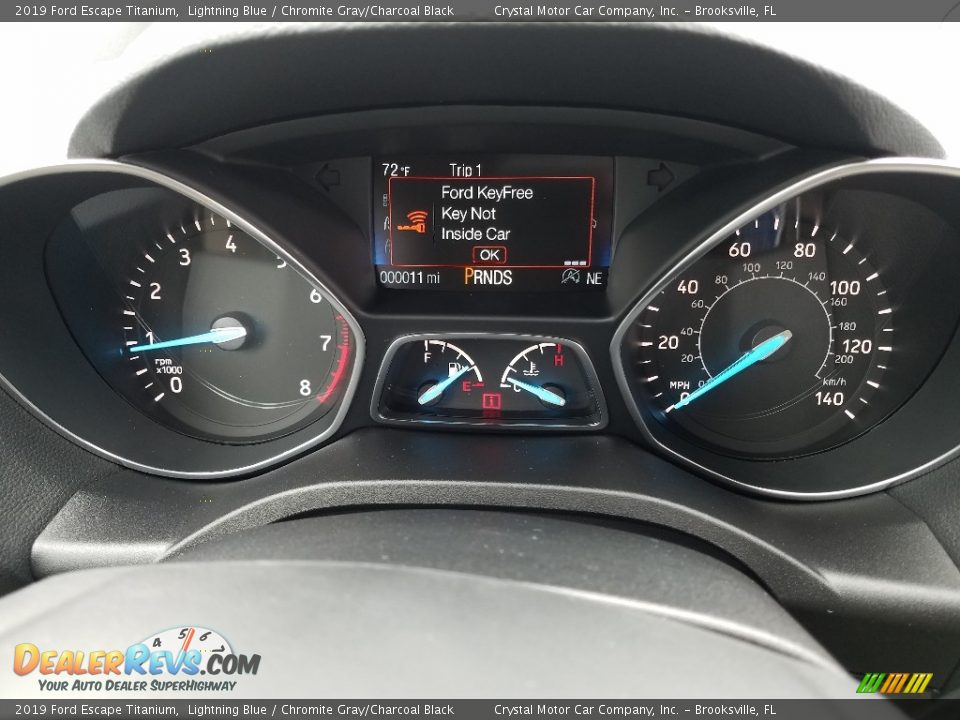 2019 Ford Escape Titanium Gauges Photo #14