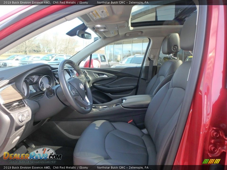 2019 Buick Envision Essence AWD Chili Red Metallic / Ebony Photo #11