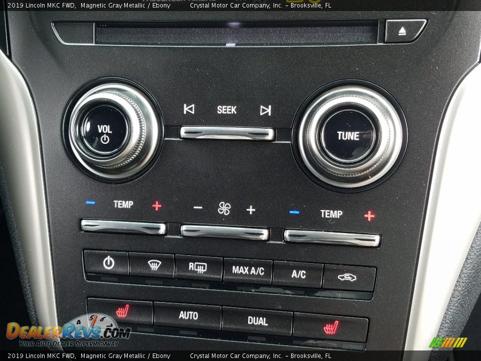 2019 Lincoln MKC FWD Magnetic Gray Metallic / Ebony Photo #16