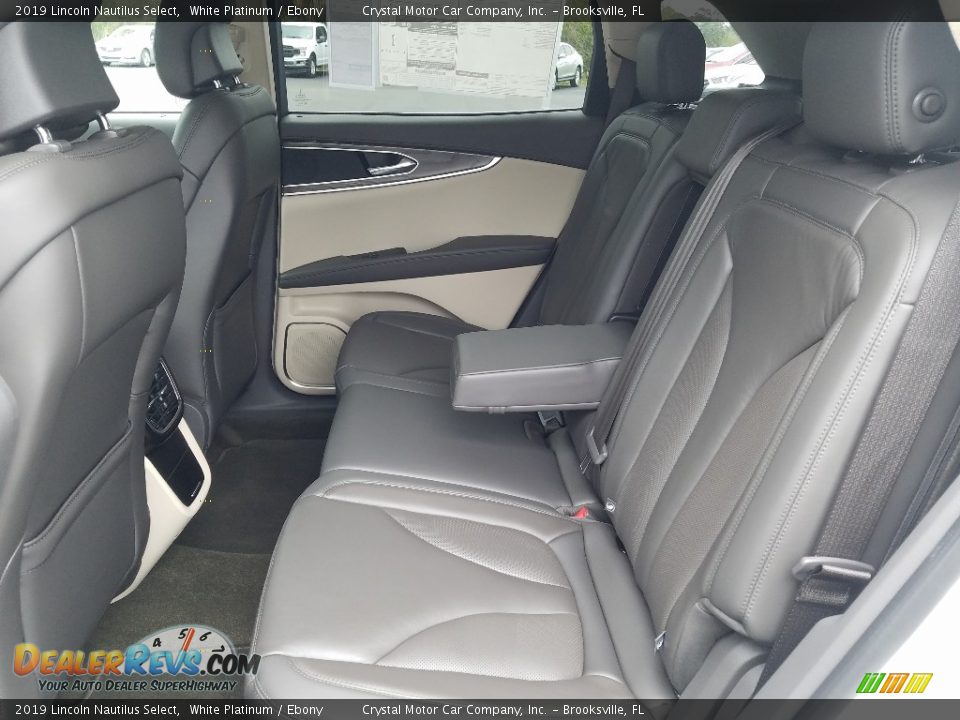 Rear Seat of 2019 Lincoln Nautilus Select Photo #10