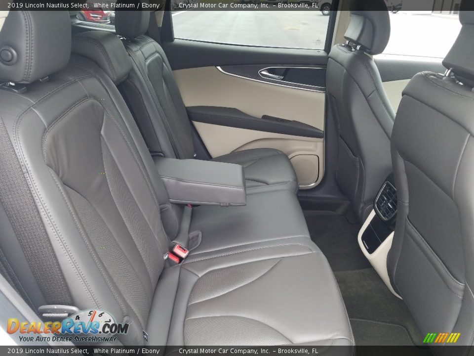 2019 Lincoln Nautilus Select White Platinum / Ebony Photo #11