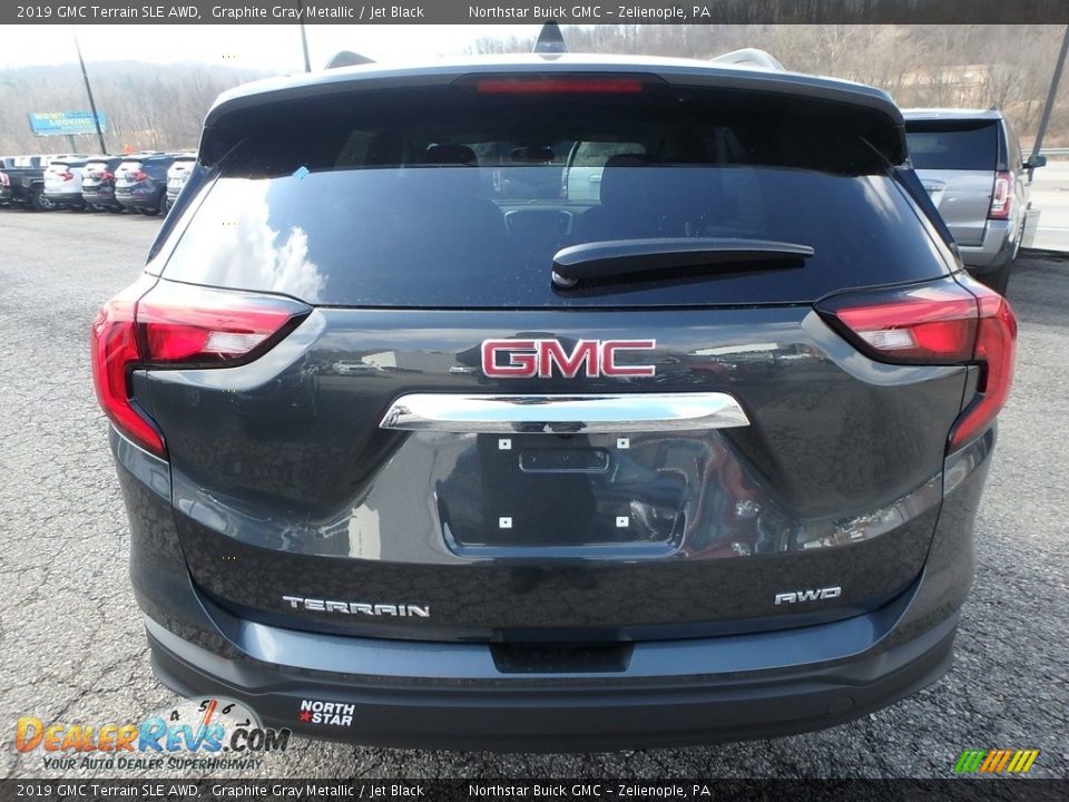 2019 GMC Terrain SLE AWD Graphite Gray Metallic / Jet Black Photo #7