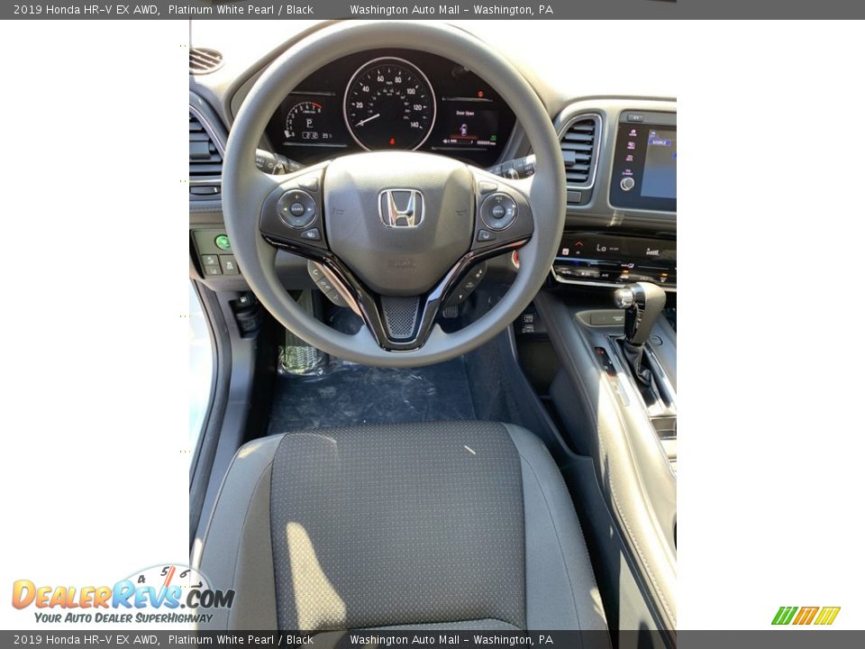 2019 Honda HR-V EX AWD Platinum White Pearl / Black Photo #11