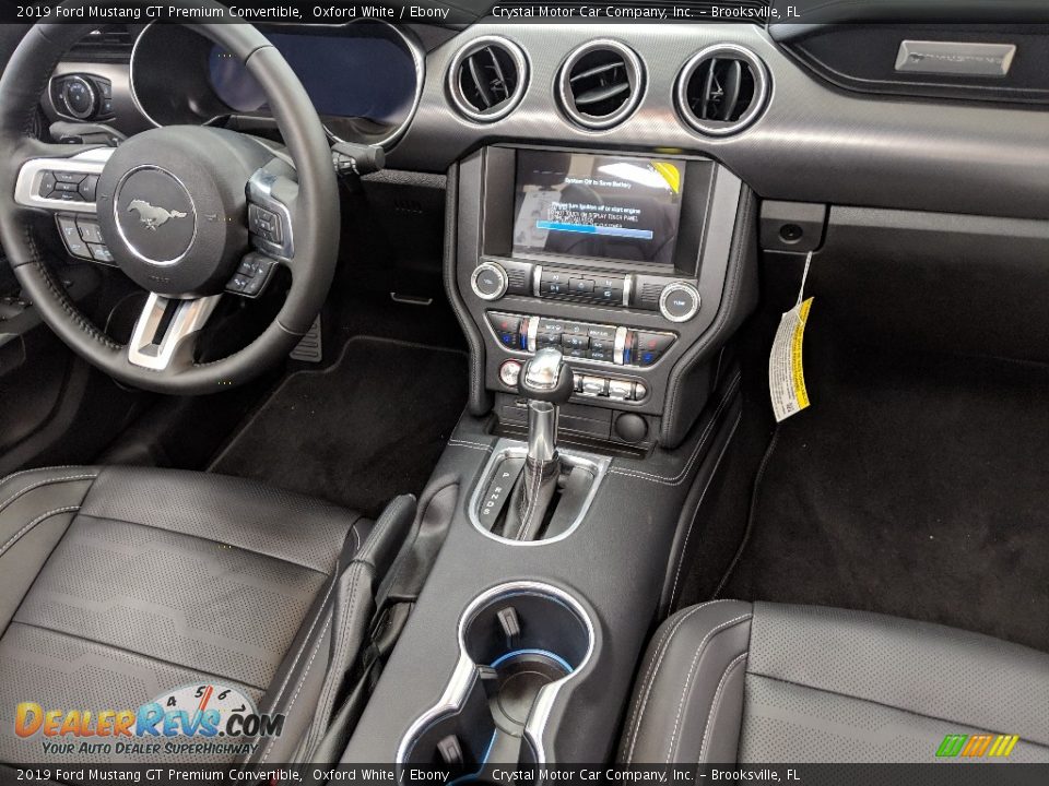 Controls of 2019 Ford Mustang GT Premium Convertible Photo #12