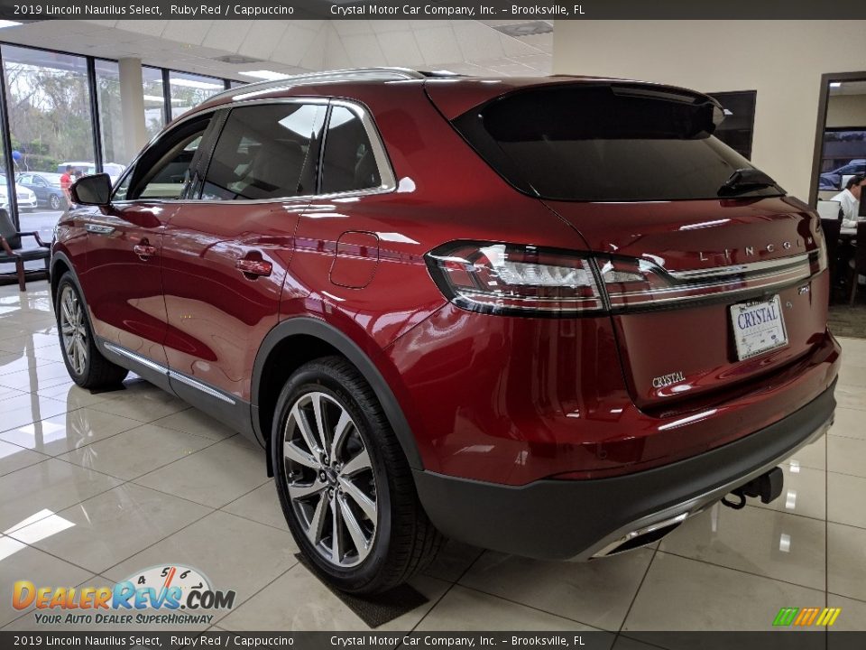 2019 Lincoln Nautilus Select Ruby Red / Cappuccino Photo #2