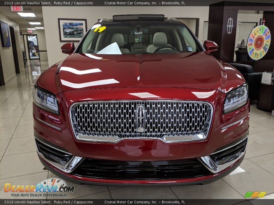 2019 Lincoln Nautilus Select Ruby Red / Cappuccino Photo #5