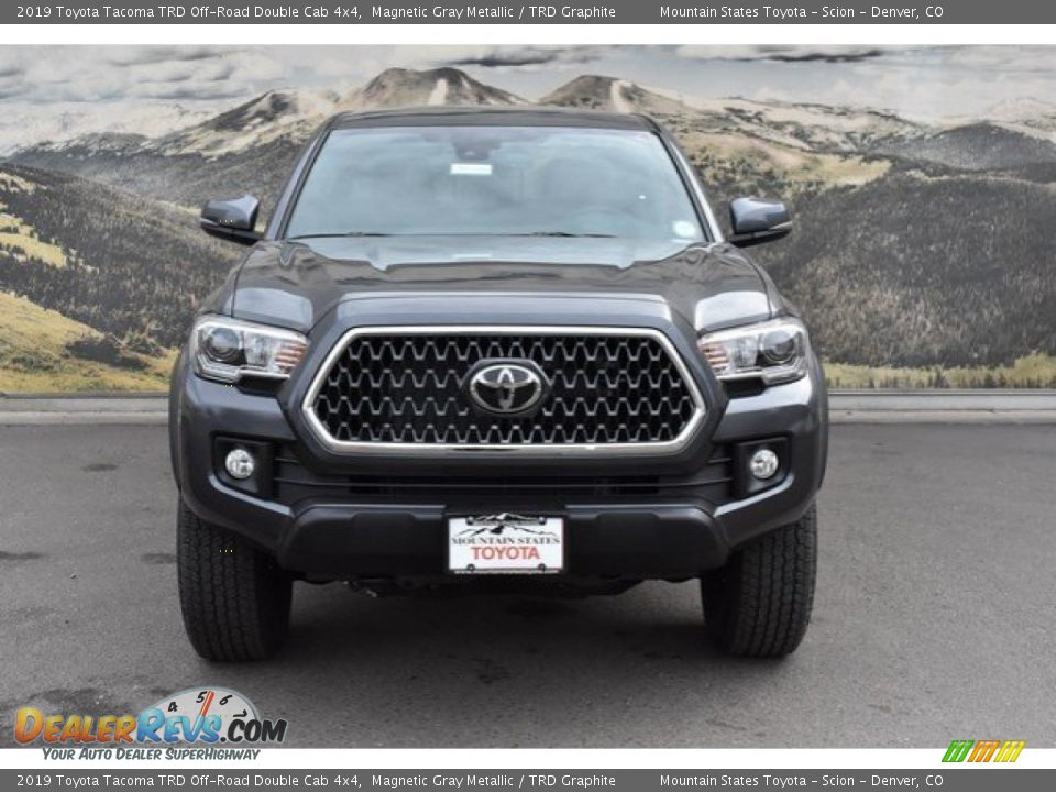 2019 Toyota Tacoma TRD Off-Road Double Cab 4x4 Magnetic Gray Metallic / TRD Graphite Photo #2