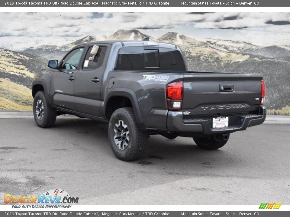 2019 Toyota Tacoma TRD Off-Road Double Cab 4x4 Magnetic Gray Metallic / TRD Graphite Photo #3