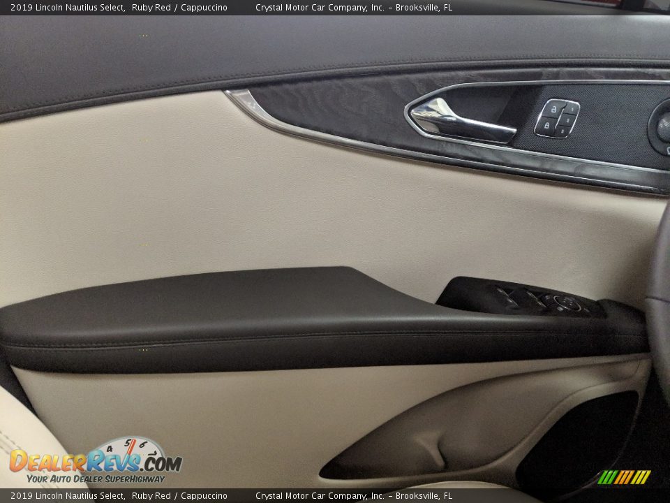 2019 Lincoln Nautilus Select Ruby Red / Cappuccino Photo #13