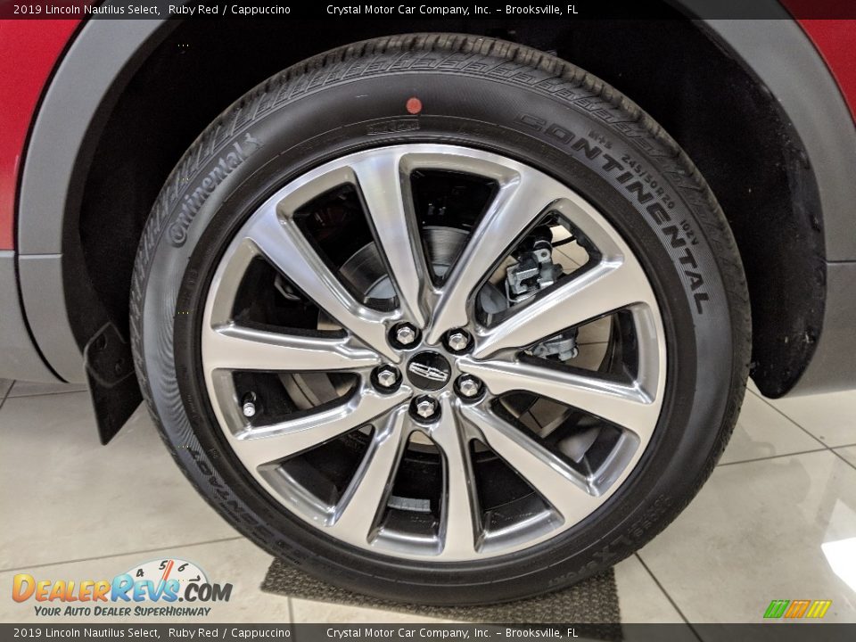2019 Lincoln Nautilus Select Ruby Red / Cappuccino Photo #15