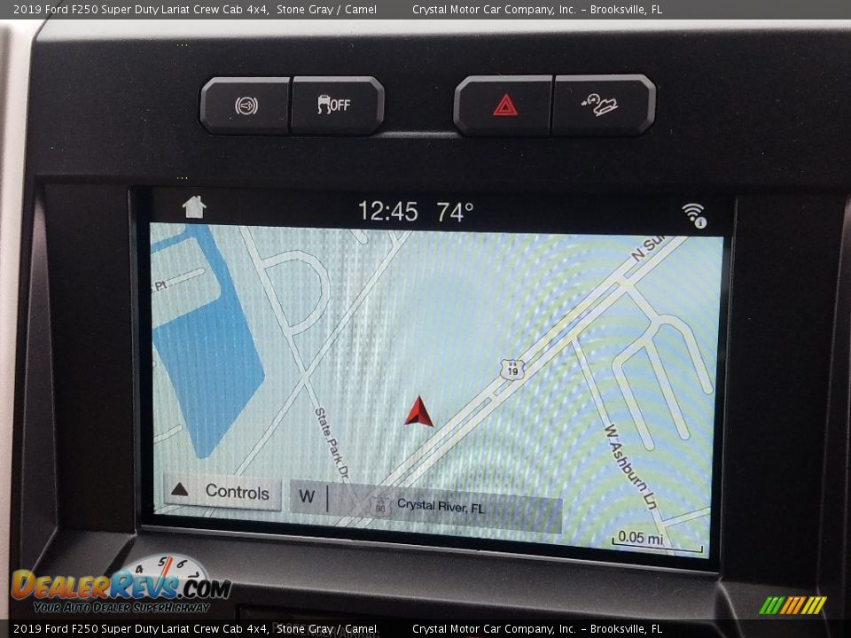2019 Ford F250 Super Duty Lariat Crew Cab 4x4 Stone Gray / Camel Photo #15