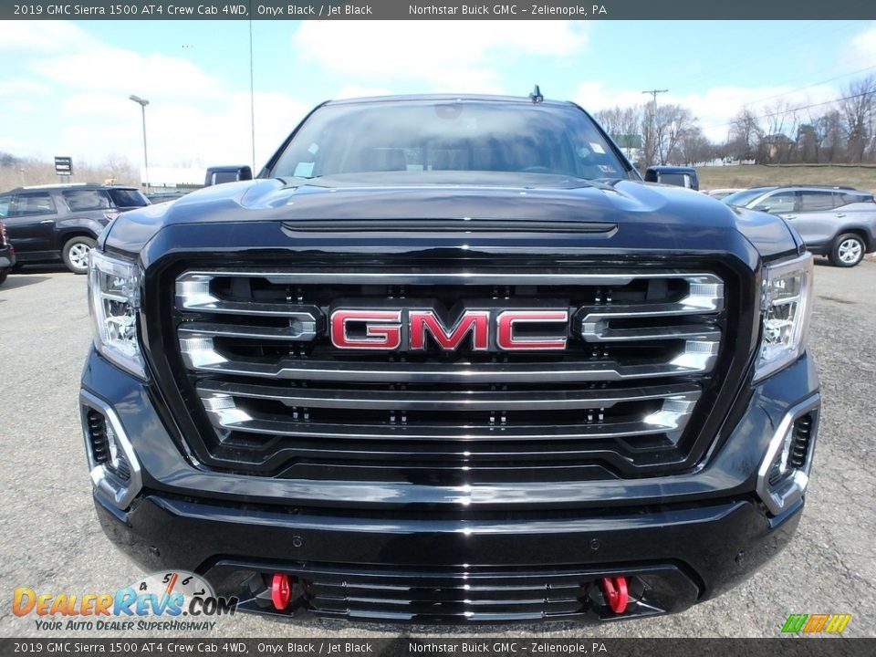 2019 GMC Sierra 1500 AT4 Crew Cab 4WD Onyx Black / Jet Black Photo #2