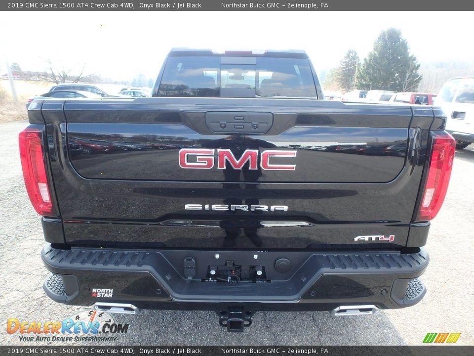 2019 GMC Sierra 1500 AT4 Crew Cab 4WD Onyx Black / Jet Black Photo #6