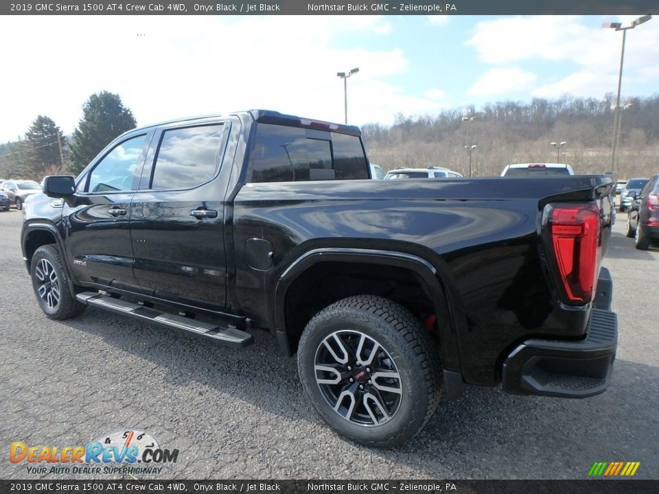 2019 GMC Sierra 1500 AT4 Crew Cab 4WD Onyx Black / Jet Black Photo #7