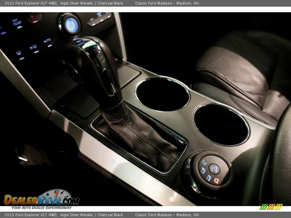2013 Ford Explorer XLT 4WD Ingot Silver Metallic / Charcoal Black Photo #16