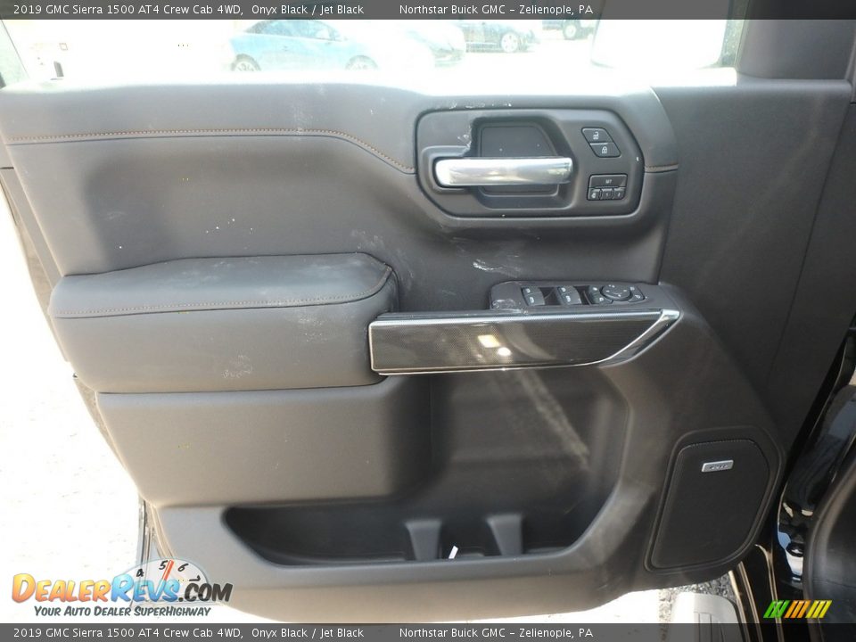 2019 GMC Sierra 1500 AT4 Crew Cab 4WD Onyx Black / Jet Black Photo #13