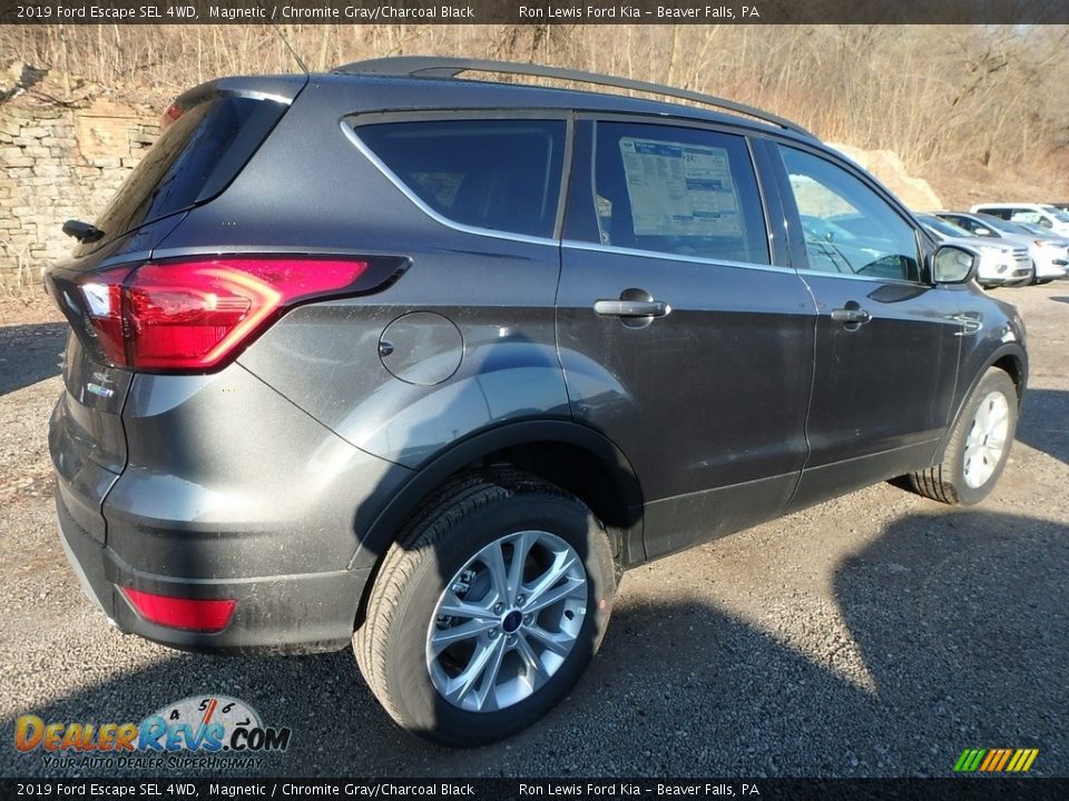 2019 Ford Escape SEL 4WD Magnetic / Chromite Gray/Charcoal Black Photo #2