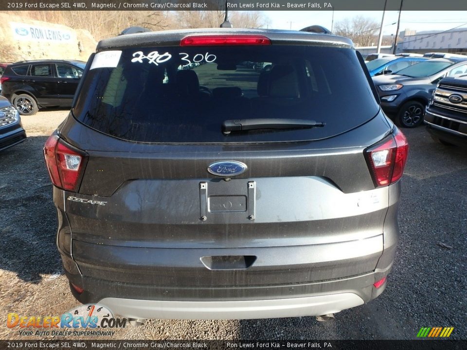 2019 Ford Escape SEL 4WD Magnetic / Chromite Gray/Charcoal Black Photo #3